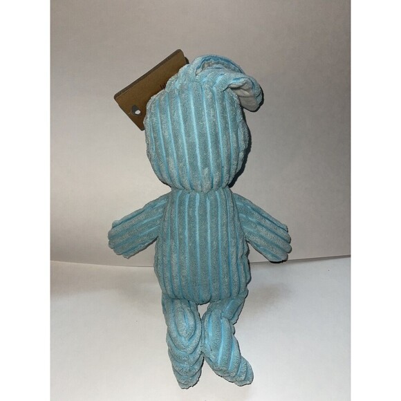 Pally Paws Blue Bunny Rabbit Squeaky Dog Toy New - Picture 3 of 5